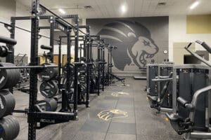 Image of fitness center.