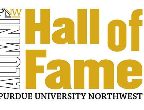 Text Logo: PNW Alumni Hall of Fame Purdue University Northwest