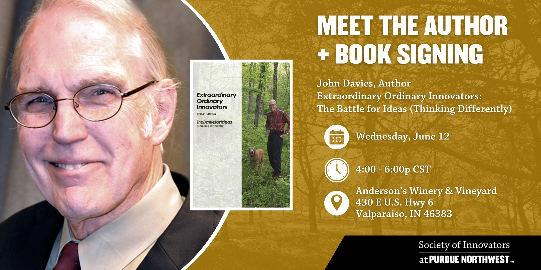 Graphic: Meet the Author - John Davies