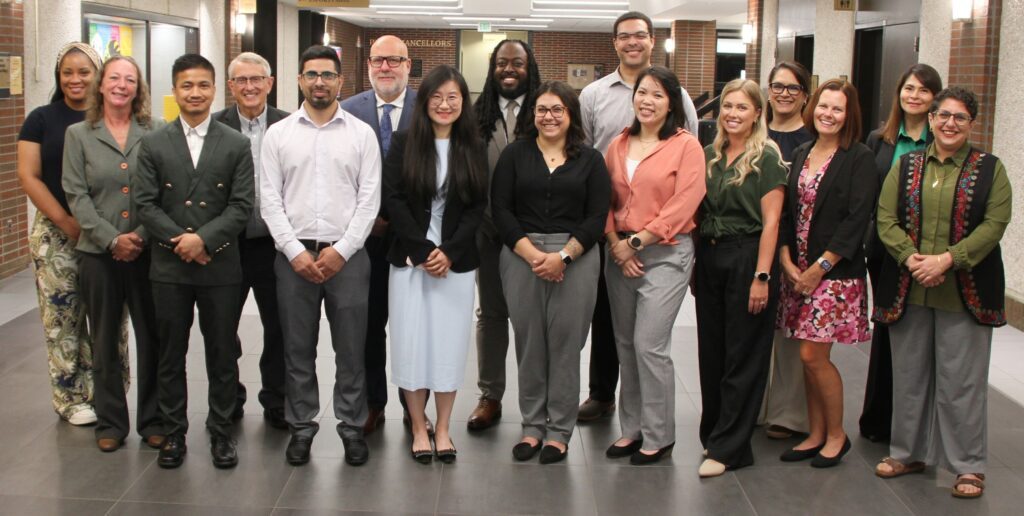 New faculty posing for picture