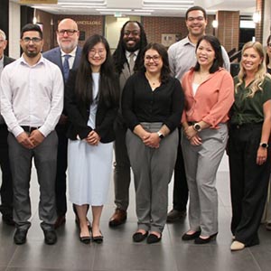 PNW faculty at 2026 new faculty orientation.
