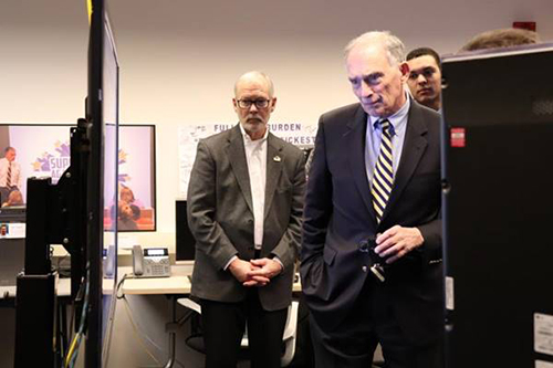 Congressman Peter Visclosky Tours CIVS