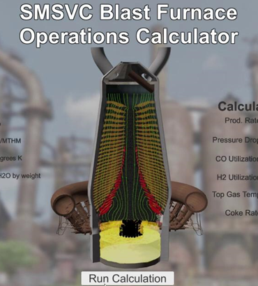 SMSVC Blast Furnace Operations Calculator.