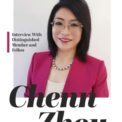 Feature image of Chenn Zhou in Interview with Distinguished Member and Fellow