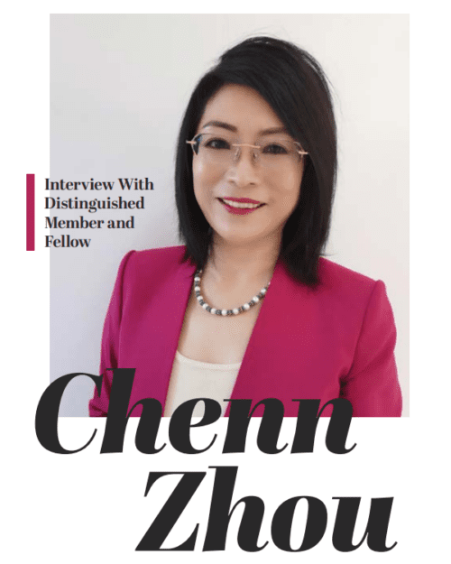 Feature image of Chenn Zhou in Interview with Distinguished Member and Fellow