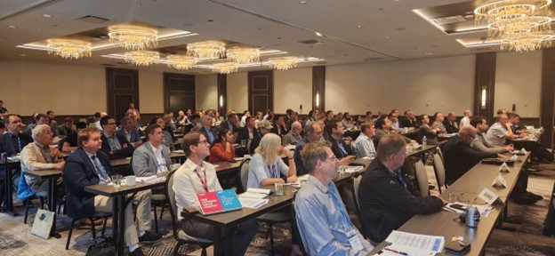 people at a conference