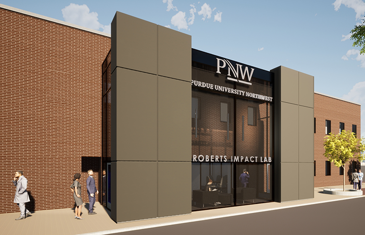 Digital Rendering of the Roberts Impact Lab