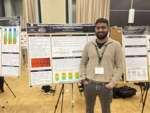 Abhishek Kolakotla with poster