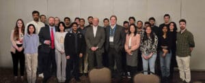 CIVS students and staff with Ron Ashburn