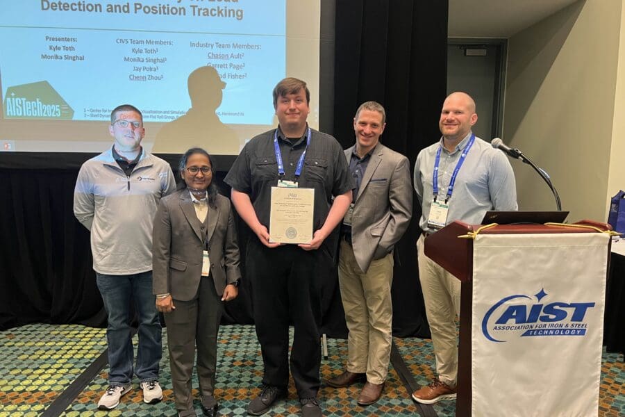 group of people with certificate