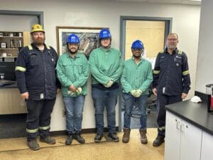 Group at Gerdau steel plant in Michigan