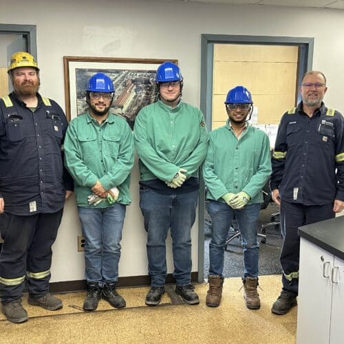 Group at Gerdau steel plant in Michigan
