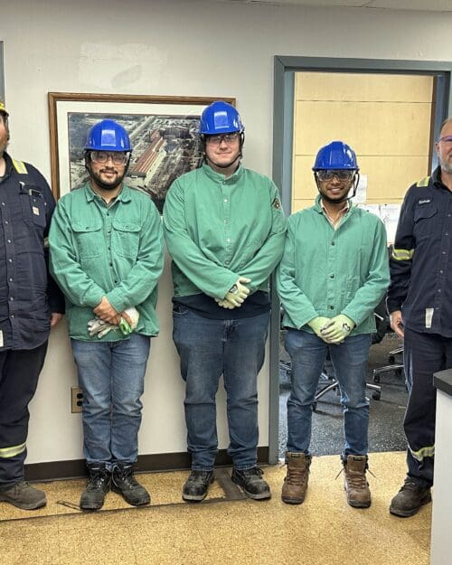 Group at Gerdau steel plant in Michigan
