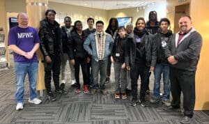 Merrillville HS students