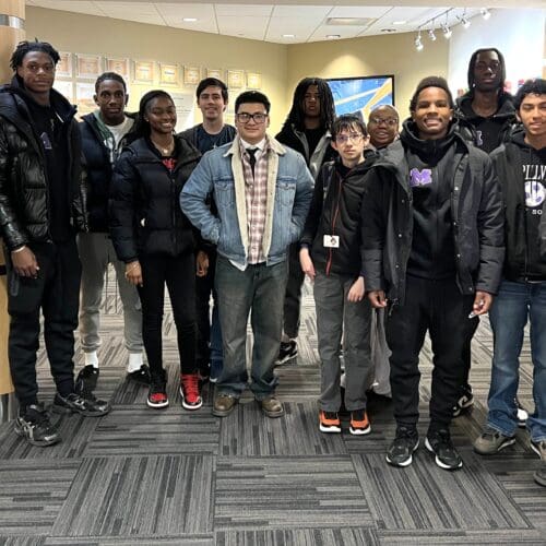 Merrillville HS students