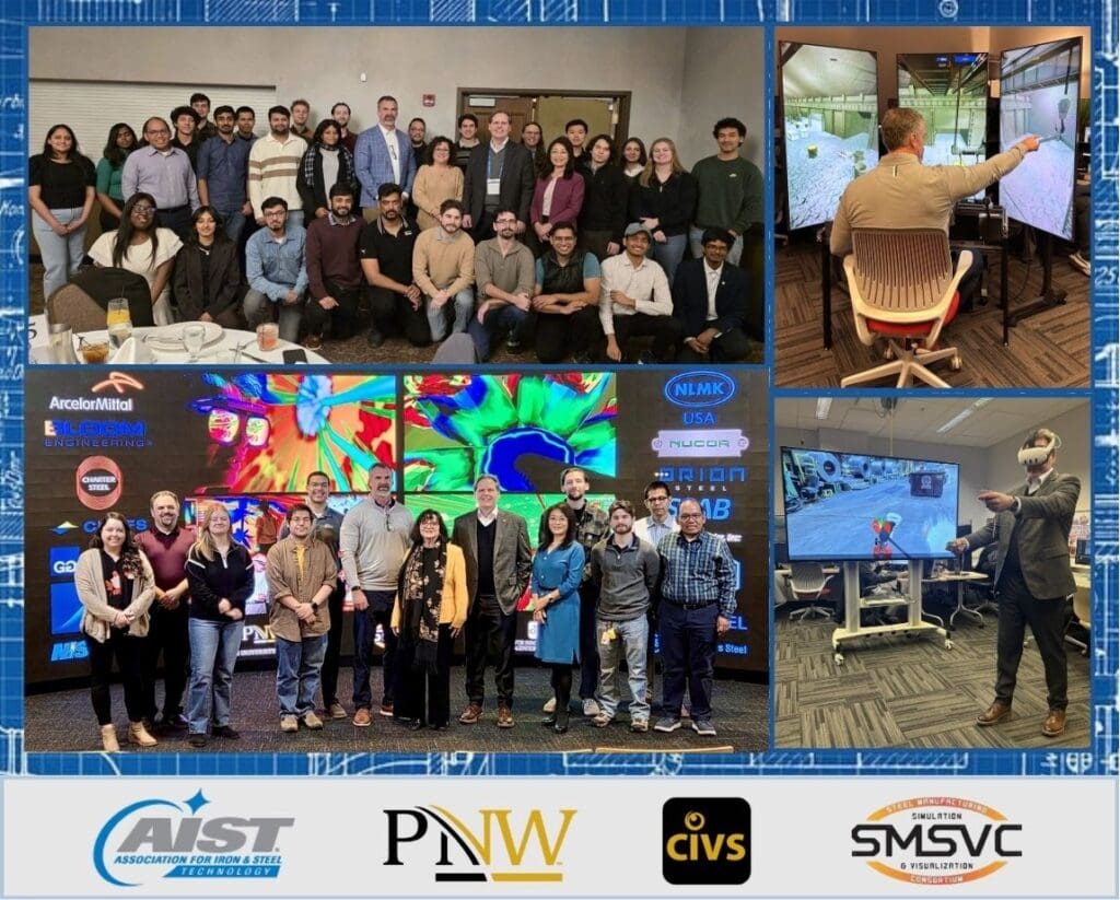 collage of photos from a visit to CIVS