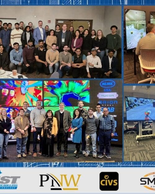 collage of photos from a visit to CIVS