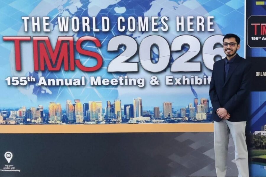 Abdul Mateen at TMS conference