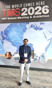 Abdul Mateen at TMS conference