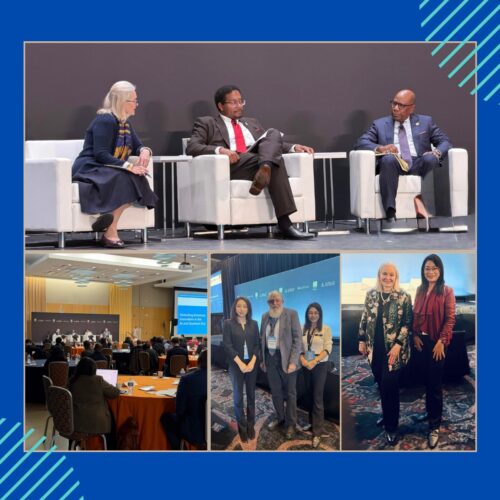 collage of photos from conference at University of Maryland