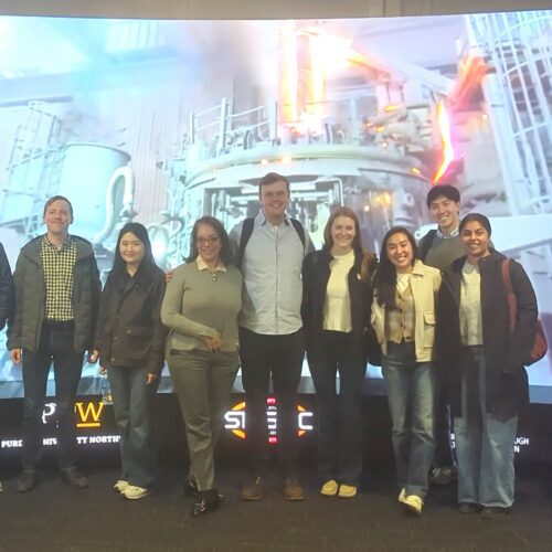 Harvard students and PNW staff
