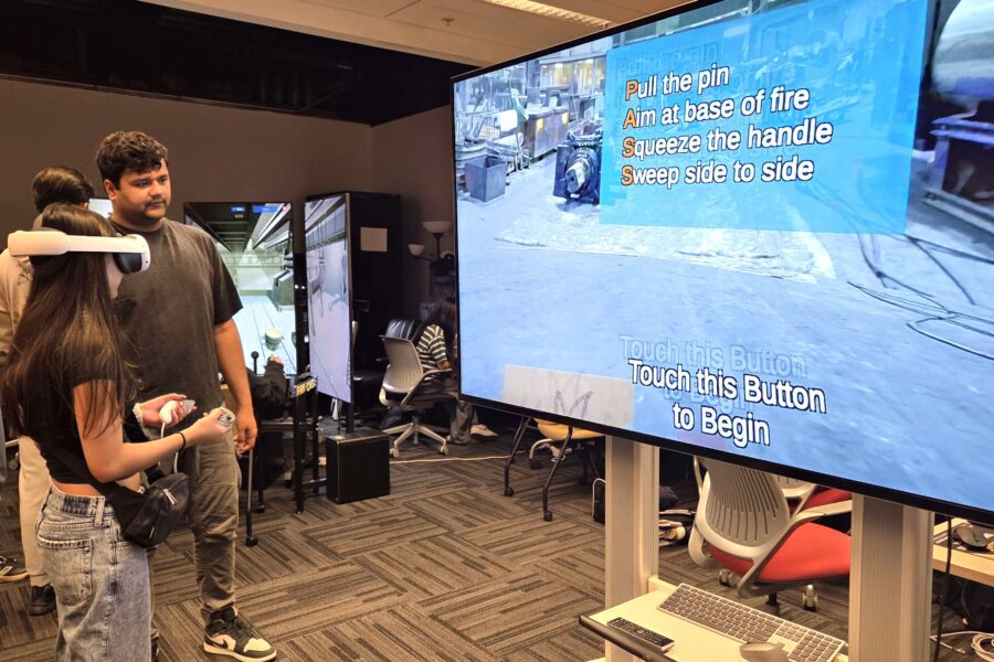VR demonstration