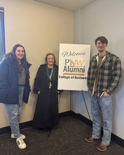 Mary Buksa, Holden Shimala, and Pamela Pokropinski
