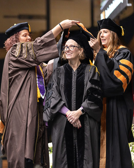 Braden Butterfield McKinely during commencement