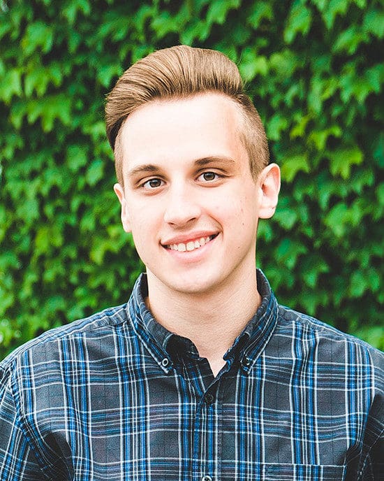 Image of PNW Communications student Bradley Knight.