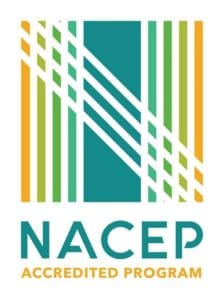 Logo for the National Alliance of Concurrent Enrollment Partnerships with text: NACEP Accredited Program