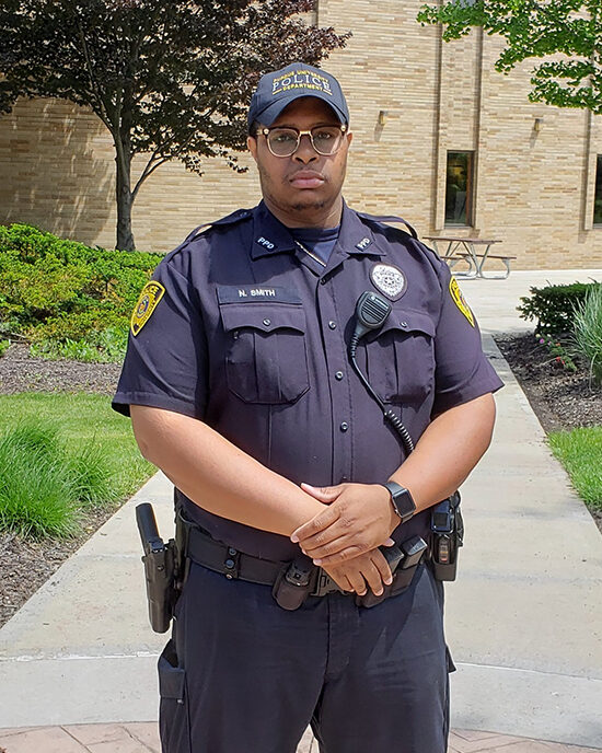 Officer Smith is pictured.