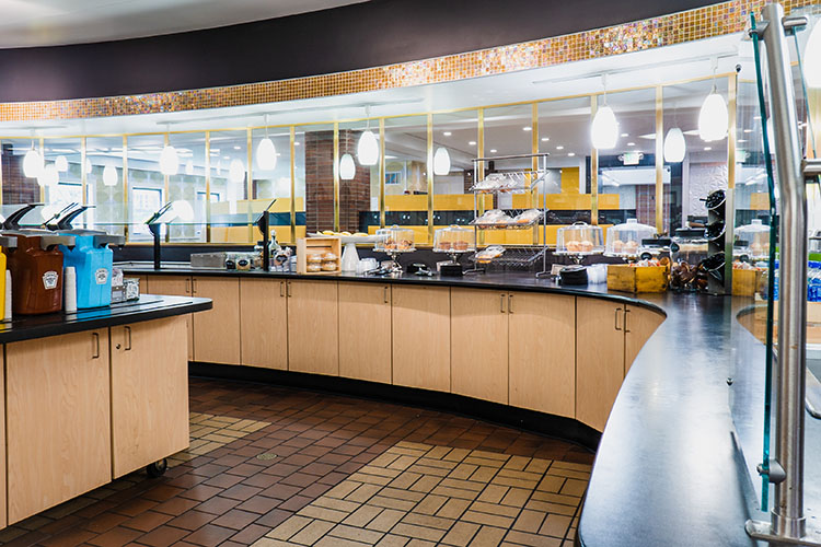 The PNW Hammond cafeteria.