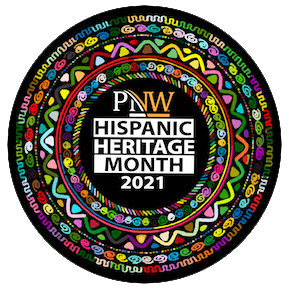 Hispanic Heritage Month log with transparent background