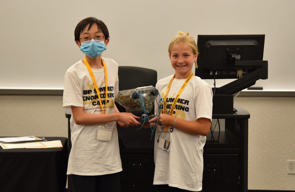 bp summer camp middle school engine winners