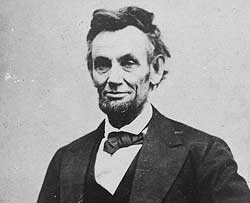 Image of Abraham Lincoln.