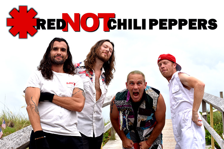 Band shot of Red Not Chili Peppers