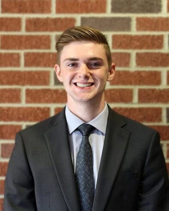 Accounting student Tyler Klukken