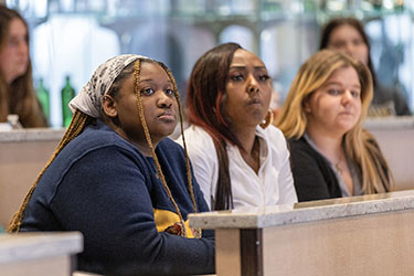 PNW students in the classroom