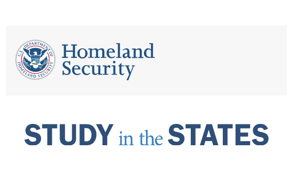 Logo: US Department of Homeland Security Study in the States