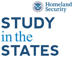 Logo: Homeland Security, Study in the States