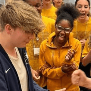 Students during the 2022 summer innovation experience