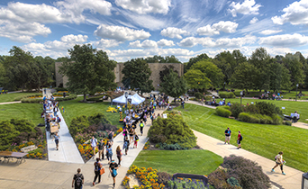 A summer day at PNW's Westville campus.
