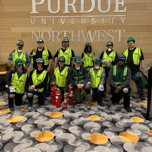 PNW’s 2019 Westville CERT members.