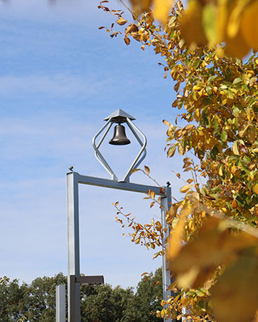 The Bell Tower on PNW's Hammond campus.