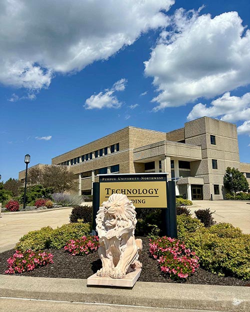 PNW Lion Statue