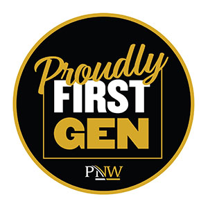 Logo: Proudly First Gen PNW