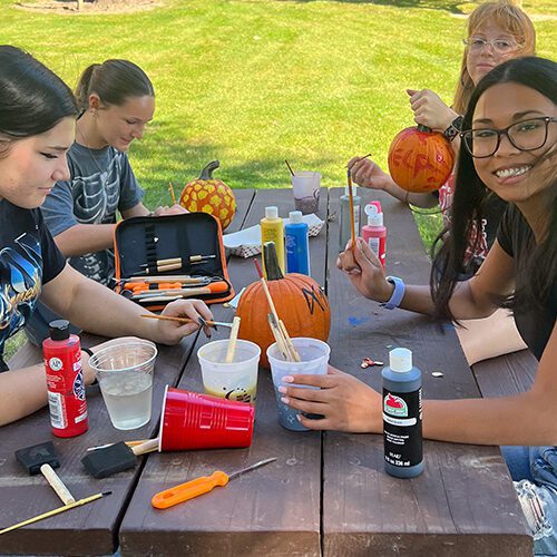 pumpkin painting and carving (hammond)