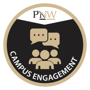 Graphic: PNW Campus Engagement Badge