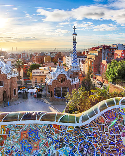 Barcelona - Park Guell, Spain