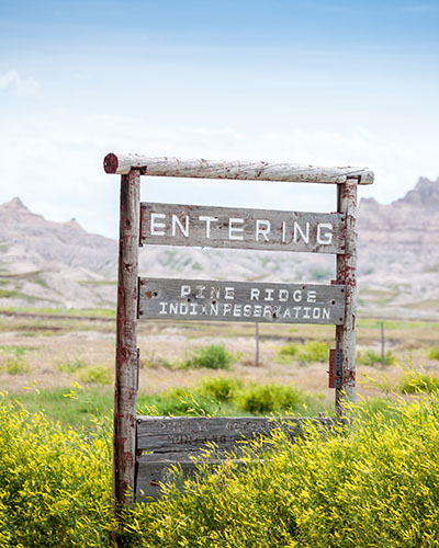 The Pine Ridge Reservation